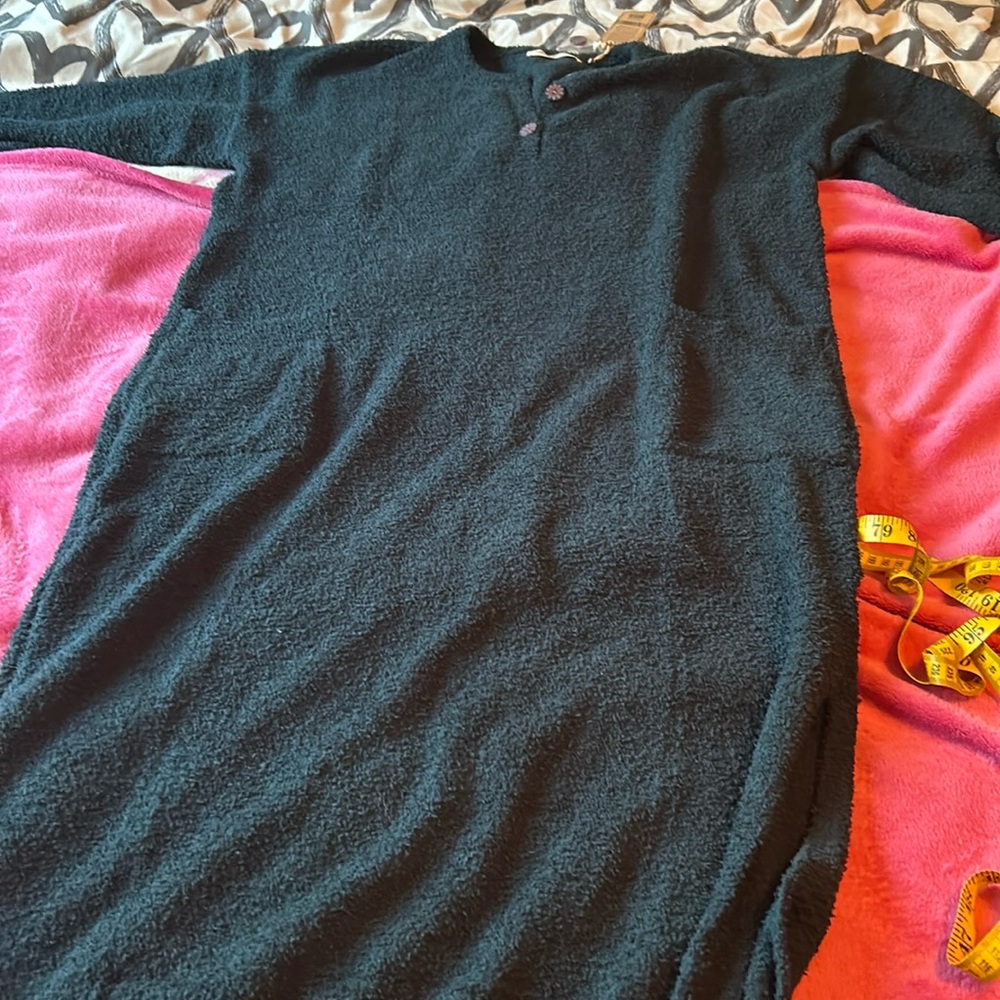 NWT Sherpa soft cuddly cozy midi dress!
